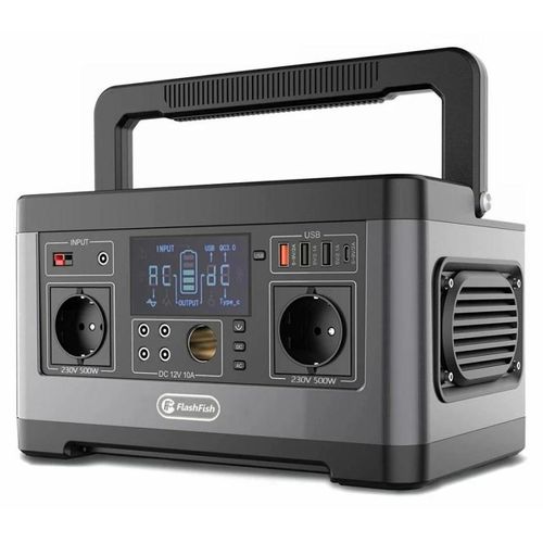 Tragbare Powerstation - P63 Powerbank Solargenerator - 520 Wh 560 W - 140400 mAh - Für Camping & Notfallstrom
