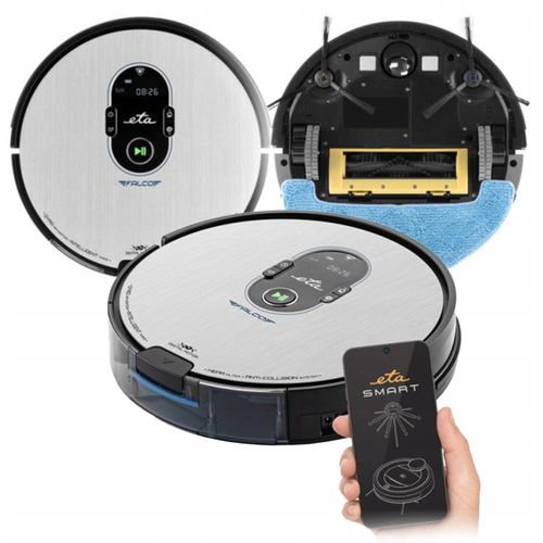 2-in-1 Staubsauger mit App, Wischen und Anti-Kollision Falco Smart 2515 90000