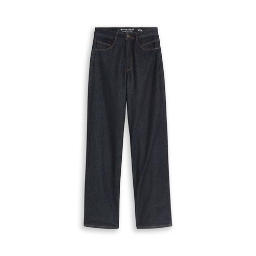 TOM TAILOR Damen TTMADINA WIDE Jeans, blau, Uni, Gr. 30/32