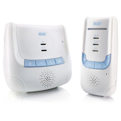 Nuk 10.256.266 ECO Control DECT 266 Babyphone Strahlungsarmes Babyphone, Reichweitenkontrolle