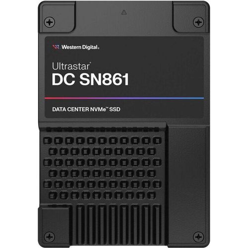 WD Ultrastar DC SN861 WUS6BA138PSP9X1 - SSD - Datencenter - 3.84 TB - intern - 2.5" (6.4 cm) - U.2 PCIe 5.0 x4 (NVMe)