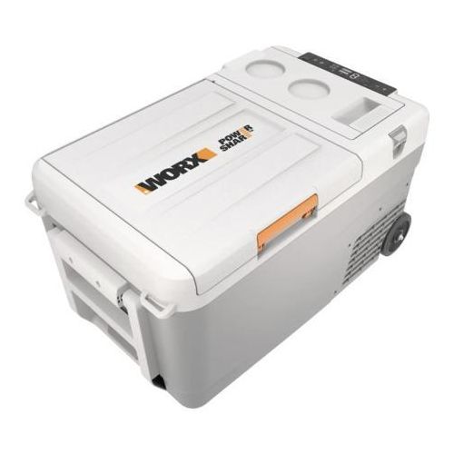Akku-Kühlbox Worx WX876.9, Temperaturbereich -20°C bis +20°C, inkl. AC-Ladegerät, ohne Akku und Ladegerät