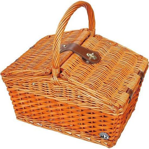 Wicker-Baskettasche - Sommerausflug-Essenständer - Wicker-Picknicktasche - Wicker - Jahreszeit - umweltfreundlich