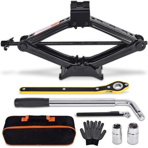 Autoreifenheber für Notfallwarten - 2 Ton Hänger - 11-40 cm - schwarz
