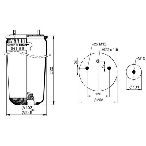 CONTITECH AIR SPRING 941mb