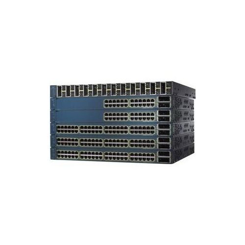 Cisco Catalyst 3560E, RMON 1, RMON 2, RMON 3, RMON 9, Telnet, SNMP 3, IEEE 802.1D, IEEE 802.1p, IEEE 802.1Q, IEEE 802.1s, IEEE 802.1w, IEEE 802.1x, IEEE 802.3, IEEE 802.3, gemanaged, 1U, Blau, 445 x 460 x 45 mm