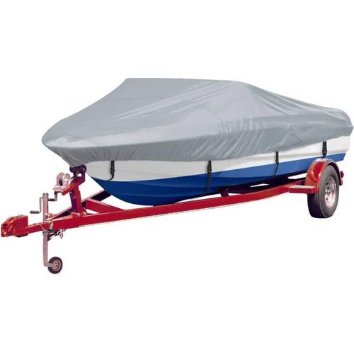 vidaXL Bootspersenninge 2 Stk. Grau Länge 488-564 cm Breite 239 cm