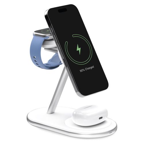 PURO Mag Station 3-in-1 Ladestation mit Qi2-Technologie