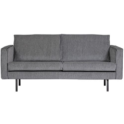 Sofa Rodeo 2,5- Sitzer Rodeo Grau, Schwarz B: 190 cm