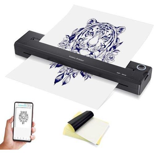 Tattoo-Druckgerät - Stempel-Druckgerät - Tattoo-Stempel-Druckgerät - Tattoo-Stempel - Tattoo-Druckgerät mit Stempel