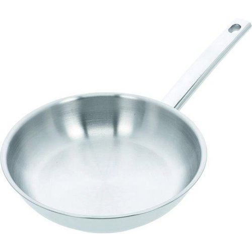 Edelstahl-Bratpfanne 24cm induktionsfest und ofenfest