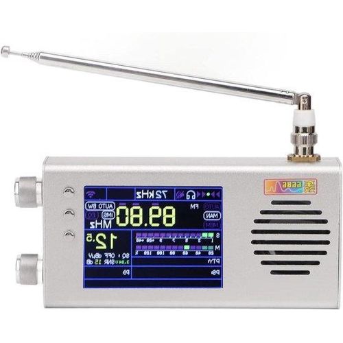 Handheld Funkgerät - AM FM Kurzwelle Langwelle Mittelwelle - 3,2 Zoll LCD - Metallgehäuse - Lautsprecherantenne - 5000mAh Akku