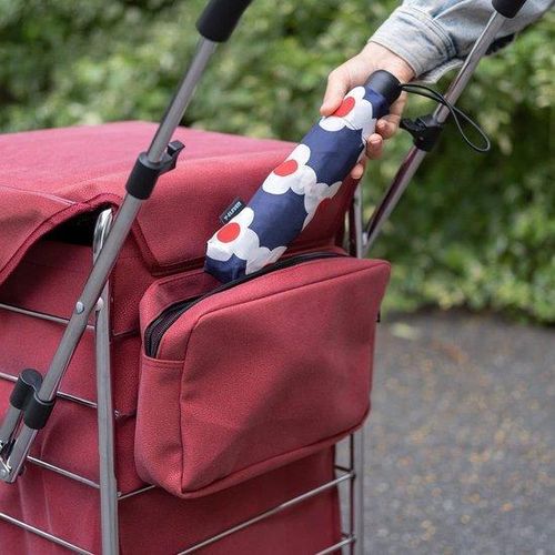 Dreibein-Einkaufswagen mit Rädern – Einkaufswagen für extra nachhaltige Einkäufe – robustes Material – wasserdicht