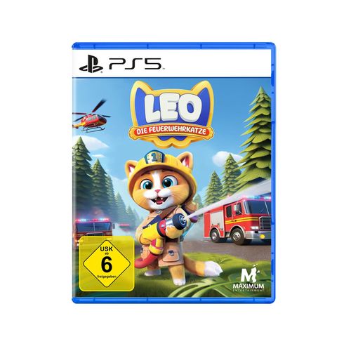 Leo die Feuerwehrkatze