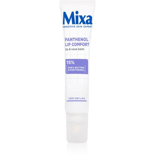 Mixa Panthenol Comfort baume pour les lèvres et le nez au panthénol 10 ml