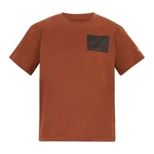 Regatta Kinderen/Kinderen Alvarado T-shirt met rugprint (Baksteen)