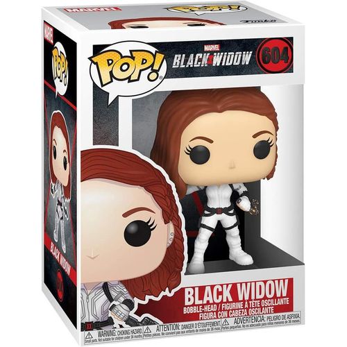Black Widow - Black Widow in White 604 - Funko Pop! - Vinyl Figur