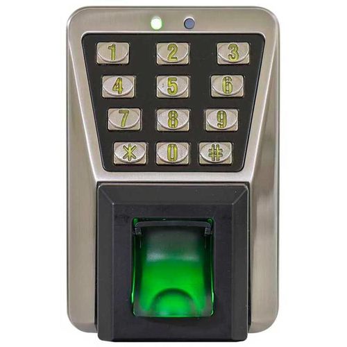 Biometrisches Zugangskontrollsystem PNI Finger 300 mit Passwort, Fingerabdruckleser und elektromagnetischer Karte