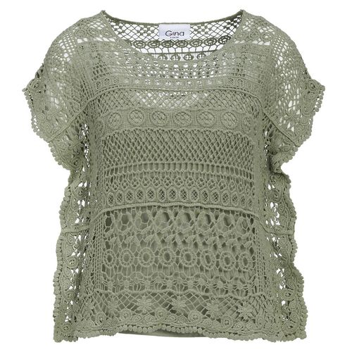 Damen Spitzenbluse mit Top