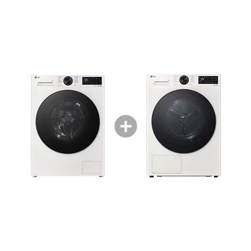 Waschmaschine Essence White (EEK A, 9 kg, 1.400 U./Min.) mit AI DD® & TurboWash®360° F4WX709YC + Trockner Weiß (EEK B, 9 kg) mit AI Dry, Dual Inverter Wärmepumpentechnologie & selbstreinigendem Kondensator I RT90X7 F4WX709YC.RT90001