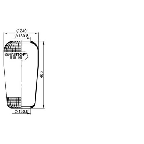 CONTITECH AIR SPRING 916n1 für MAN