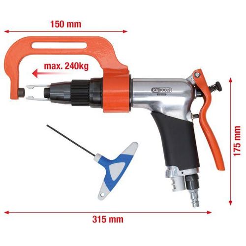 KS TOOLS Bohrmaschine (Druckluft) 5151310