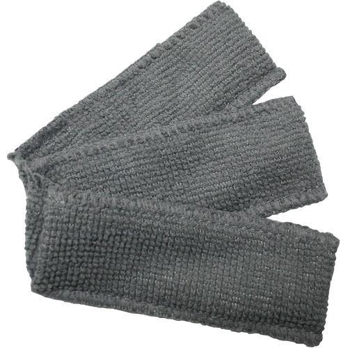 Reinigungsbürste GARDINIA "Ersatzschwämme", grau, B:10cm H:4cm L:4cm, Polyester, Reinigungsbürsten, Reinigungsbürste, wiederverwendbar