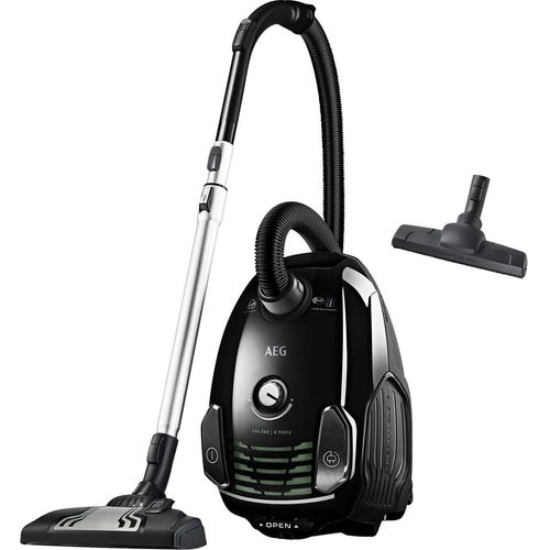 AEG VX6 Staubsauger mit Beutel (Neue technische Version) VX6-2-ÖKOX Schwarz