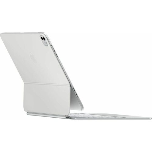 Apple Magic Keyboard für 13" iPad Pro (M4) - Schwedisch - Weiß, QWERTY, Schwedisch, Trackpad, Scherenschalter, 1 mm, Apple