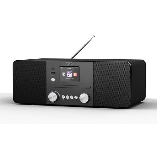 XORO HMT 620 - All-in-One Stereo Internetradio mit CD-Player, DAB+/FM Radio, WLAN, Bluetooth, Spotify Connect, MP3 USB Player, Netzwerkstreaming, App