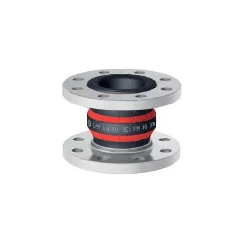 ELAFLEX Rotex Gi-Kompensator, PN16, DN 65, I/A: EPDM, kurzzeitb. 130°, Fl. Stahl verz., 1 Stk.