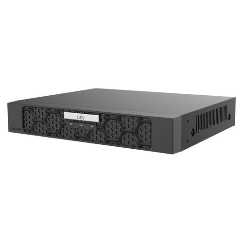 Gravador NVR Uniview 16 Kanäle IP 4K Schwarz - UV-NVR501-16B-IQ