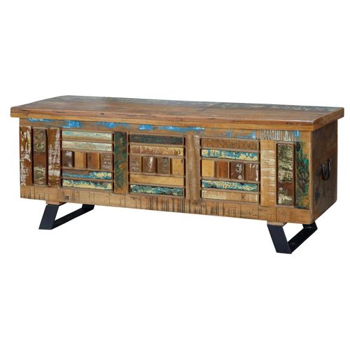 Hyderabad, recycelter Holzstamm, 45 cm x 116 cm x 40 cm Giner y Colomer