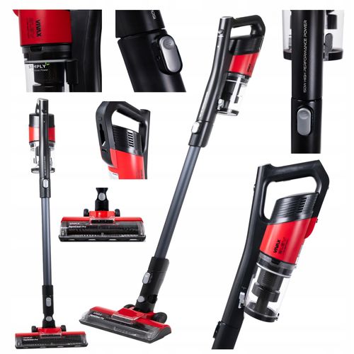 Zyklon-Staubsauger Vivax Vcb-1502R 150W 2W1, Hand- und Stielstaubsauger, 0,6L Beutellos