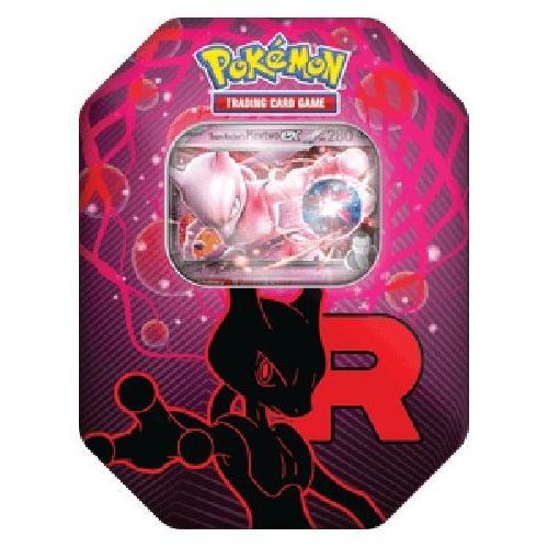 Pokemon Team Rocket Tins: Team Rockets Mewtwo ex Tin