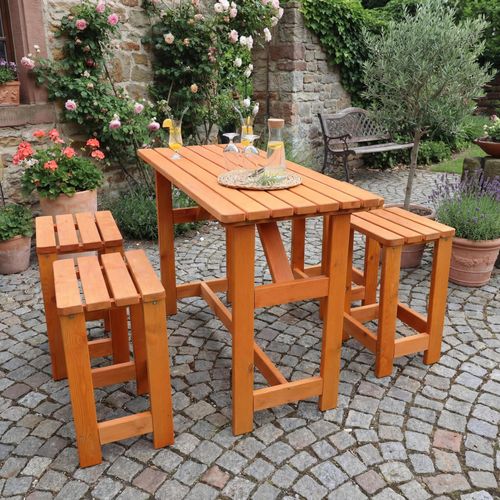 Gartenlounge Summer Kiefer honigbraun