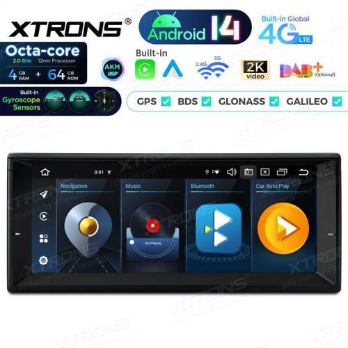 PX1439BLHG 10,25 Zoll Octa Core 4 + 64 GB Fit für BMW Global 4G LTE Android 14 AKM DSP Autoradio Multimedia Player Benutzerdefinierte