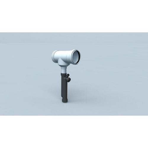Bertrams Polyline EW Kaskaden-Endstück 40KE125 Ø 125, mit Siphon DN 32 und Deckel