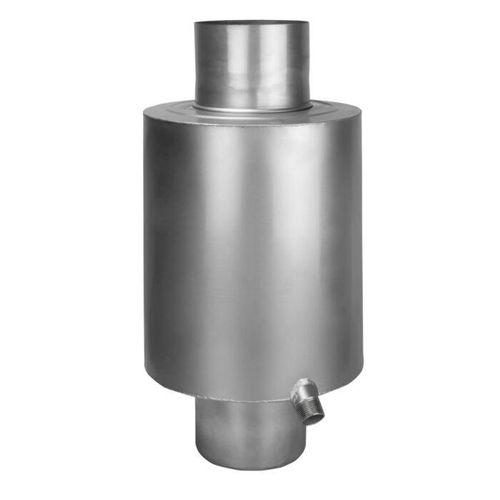 Bertrams Asde 15 Abgasschalldämpfer 16ASDE15-130 Ø 130 mm, mit Edelstahldämpfung 15 dB(A)