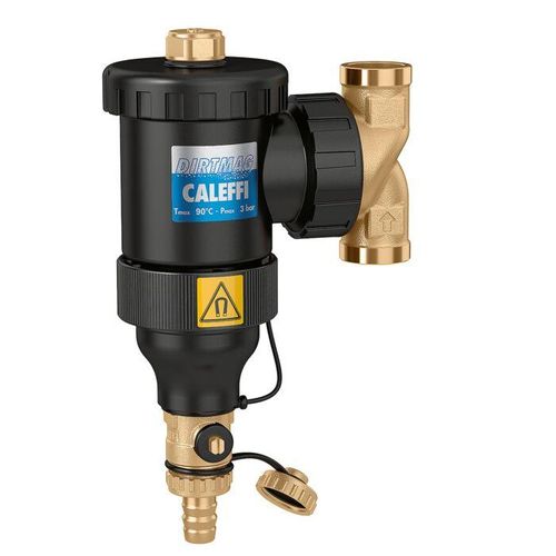 Caleffi Dirtmag Schlammabscheider 545306 1" IG, Technopolymer-Gehäuse, mit Magnet