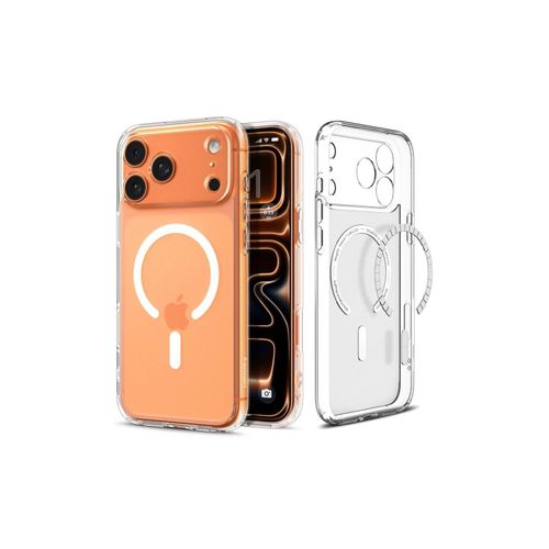 Spigen Ultra Hybrid Case kompatibel mit iPhone 17 Pro – Weiß
