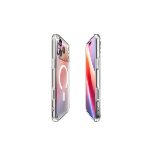Spigen Ultra Hybrid Case kompatibel mit iPhone 17 Pro Max – Weiß