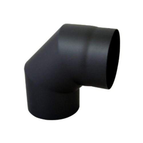 Bertrams Bogen 05SB90-180 90°, 3-tlg., Ø 180 x 2 mm, feststehend, ohne Tür, schwarz