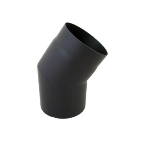 Bertrams Bogen 05SB33-150 33°, 2-tlg., Ø 150 x 2 mm, feststehend, ohne Tür, schwarz