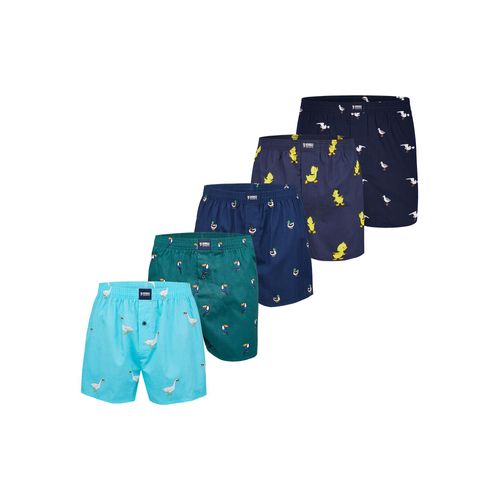 Happy Shorts Herren Boxer Motiv Mix Boxershorts, Unterhose, Boxerbriefs