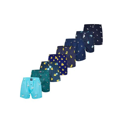 Happy Shorts Herren Boxer Motiv Mix Boxershorts, Unterhose, Boxerbriefs