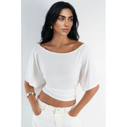 Boothals Gebreide Top