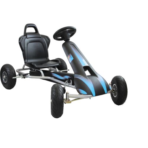Ferbedo GoKart AR8P (Gokart / Kart in silber/blau, ab ca. 5-11 Jahre) 112036