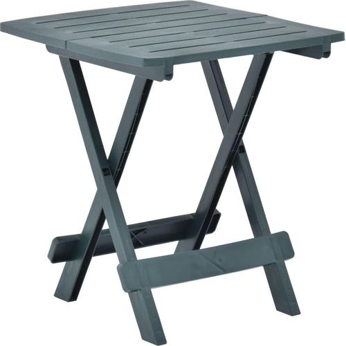 Falten Garten Tisch Grün 17.7"x16,9"x19,7" Kunststoff
