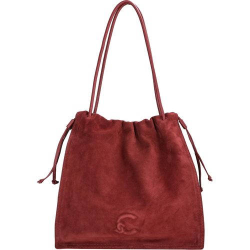 Coccinelle Dulse Suede - Beuteltasche 40 cm (ribes)